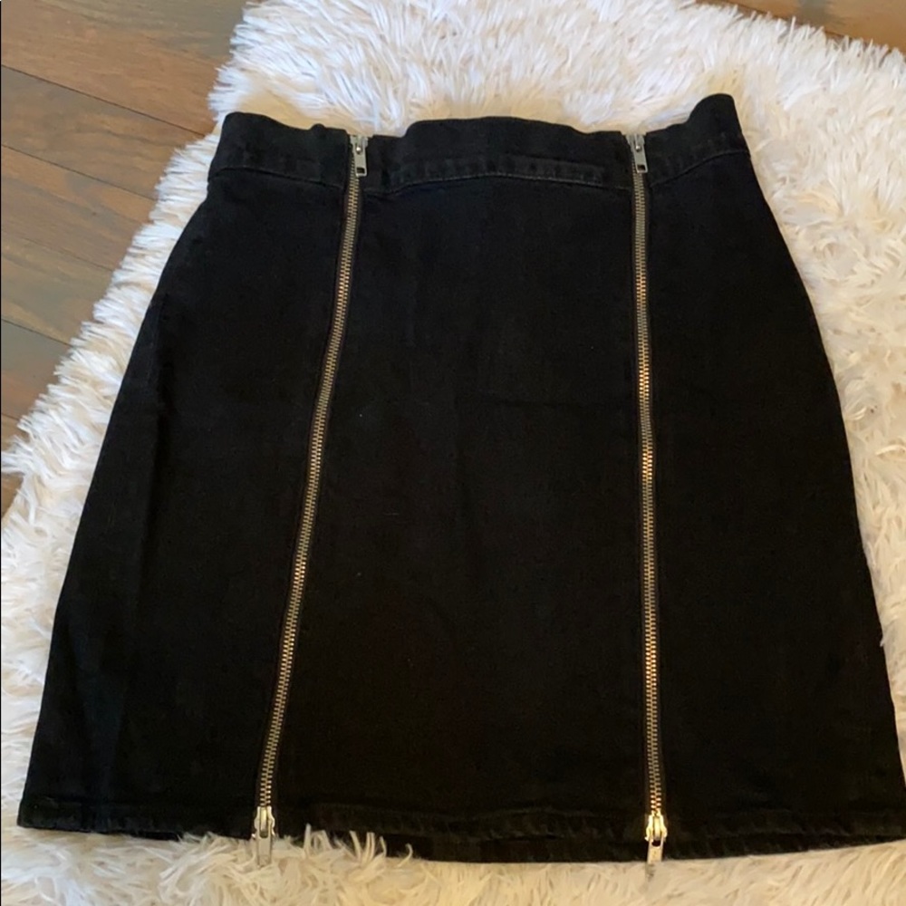 AGOLDE jean skirt
